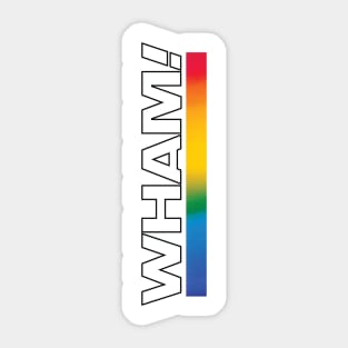 WHAM! Sticker